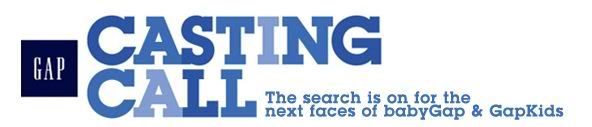 gap casting call GAp GAsting Call
