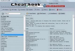 Game CheatBook 2009   Janeiro