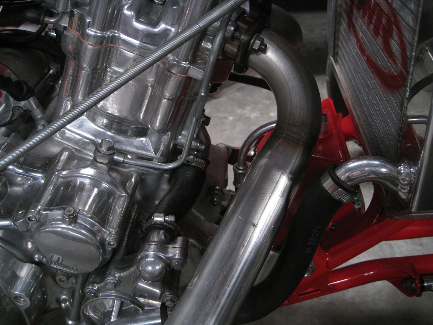 Drag Racing Exhaust