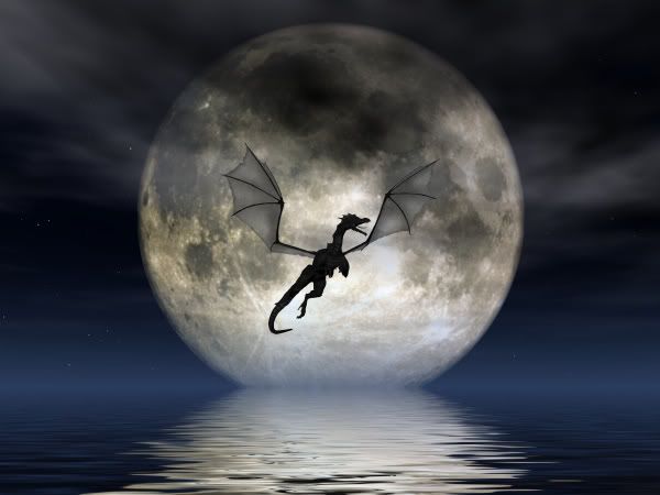 Moonlight Water Dragon Pictures, Images and Photos