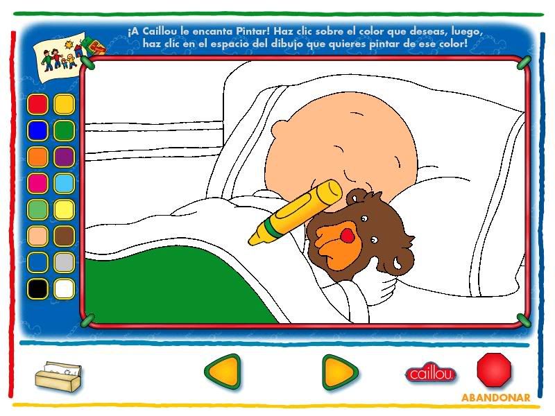 imagen6 - Caillou Preescolar (Pc - Educativo - Español)