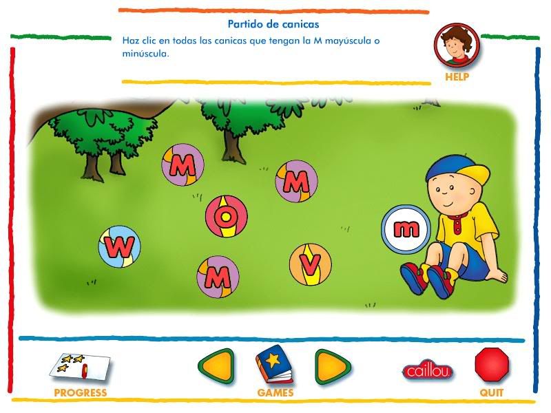 imagen8 - Caillou Preescolar (Pc - Educativo - Español)