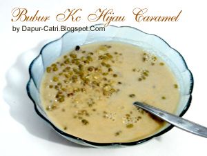 Bubur Kacang Ijo With Caramel
