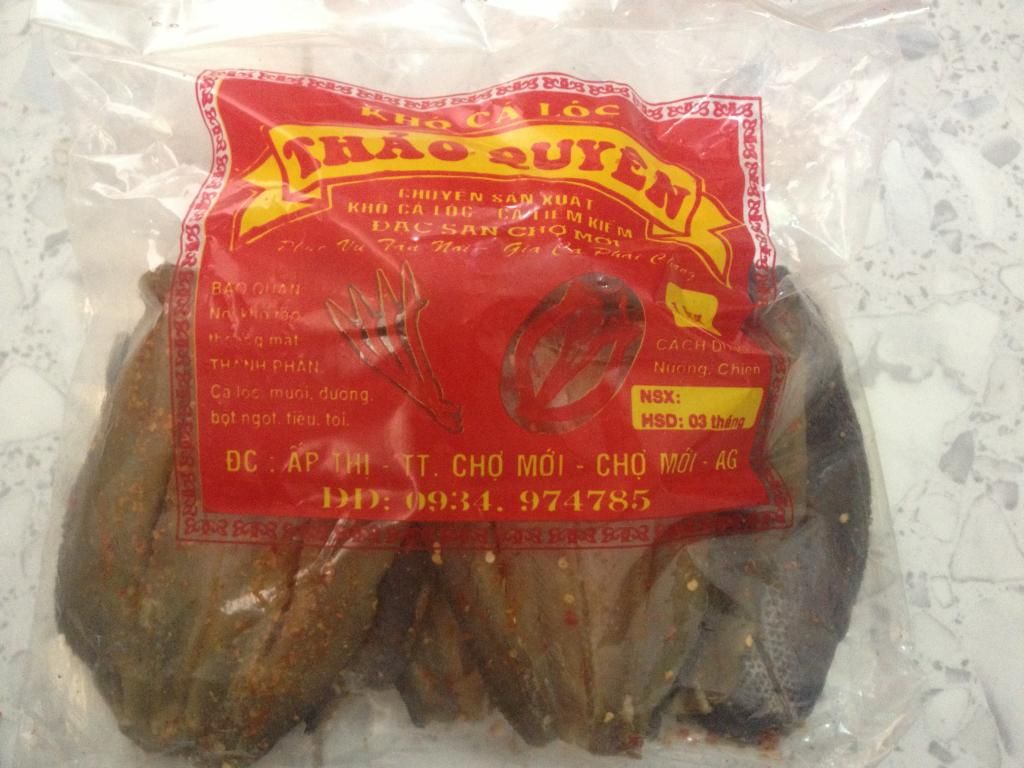 Đặc Sản Khô Cá Lóc Đồng,Chợ Mới An Giang - 1