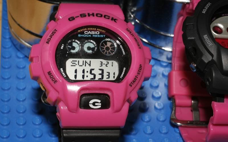 g shock dw6900 pink