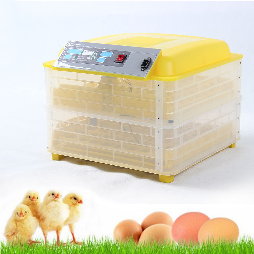 ST 96 Clear Bottom Chicken Egg Incubator Duck Bird Poultry Digital 