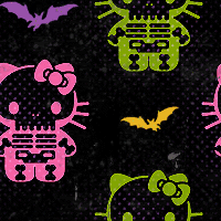  Kitty Wallpaper on Hello Kitty Skulls Wallpaper   Hello Kitty Skulls Desktop Background