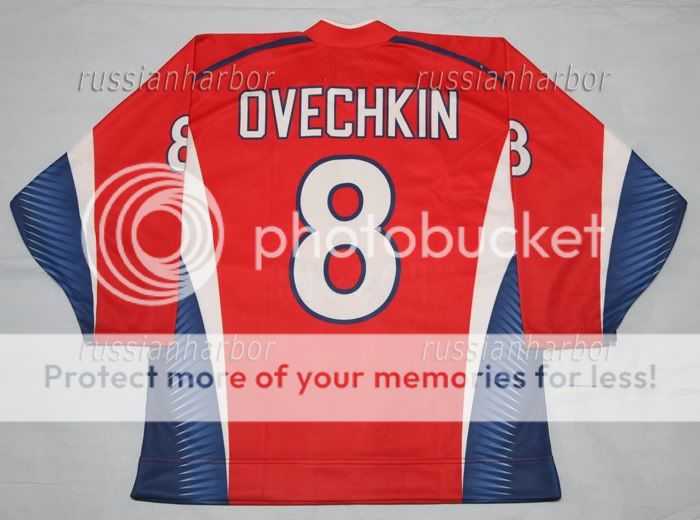 Team Russia 7 Russian Hockey Jersey Alex Ovechkin DK XX  