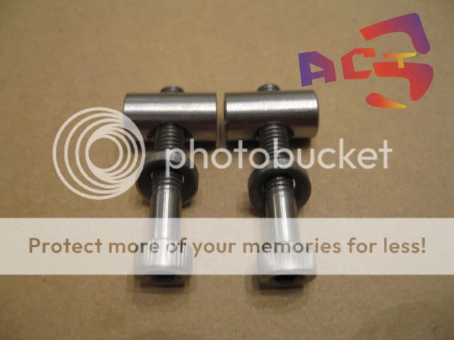 2pcs Titanium/Ti Bolt Thomson Seatpost Bolt Nut Washer  