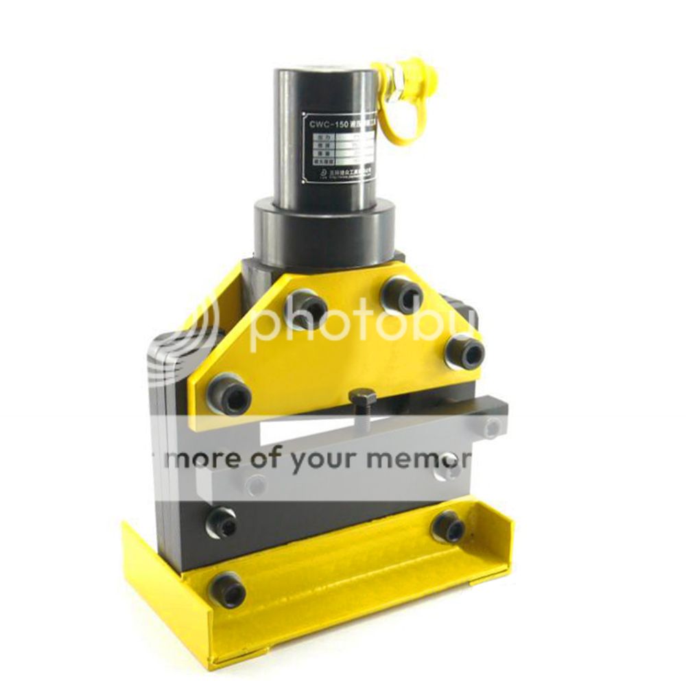 Hydraulic Busbar Cutter Bus Bar Cutting Tool M 150q 6 Straight Blade