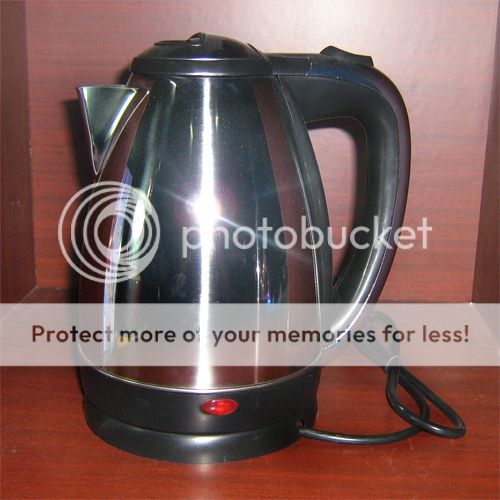   1500W 1.5 Liters Stainless Steel Tea Hot Water Electric Kettle  