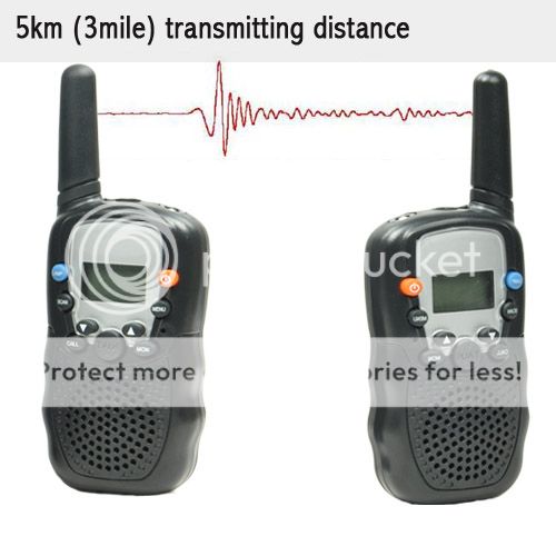   pcs New Hot Popular People Useful Auto Channel Scan Mini Walkie Talkie