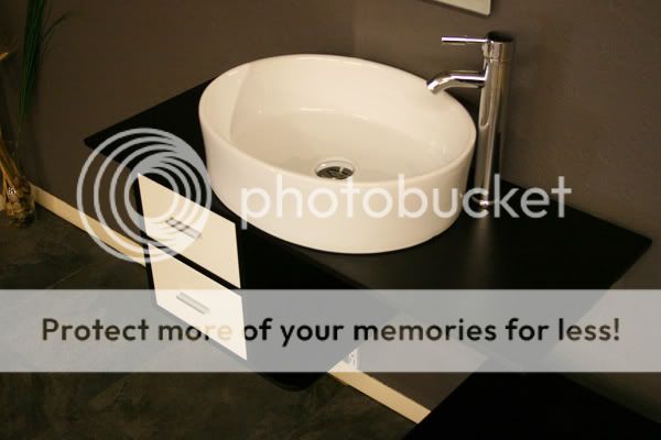 Modern Contemporary Single Sink Bathroom Vanity 39.4  